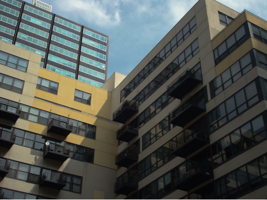picture of street during a sunny day